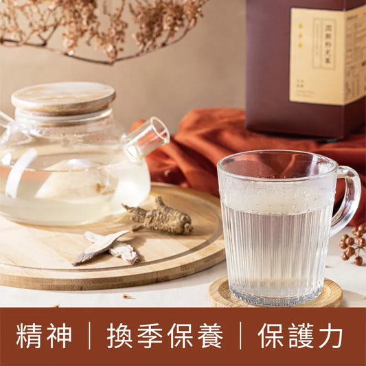 新譯漢方 潤顏粉光蔘｜漢方養生茶包 【精神養顏】 See In Herb American Ginseng Tea  (10入)
