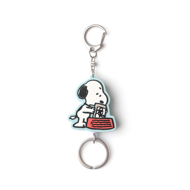 Norns Peanuts史努比伸縮易拉扣- Norns Original Design Snoopy伸縮證件夾 鑰匙圈 吊飾(1入)