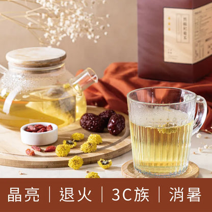 新譯漢方 熊貓杞菊茶｜漢方養生茶包 【明亮降火】 See In Herb CHRYSANTHEMUM TEA (21入)
