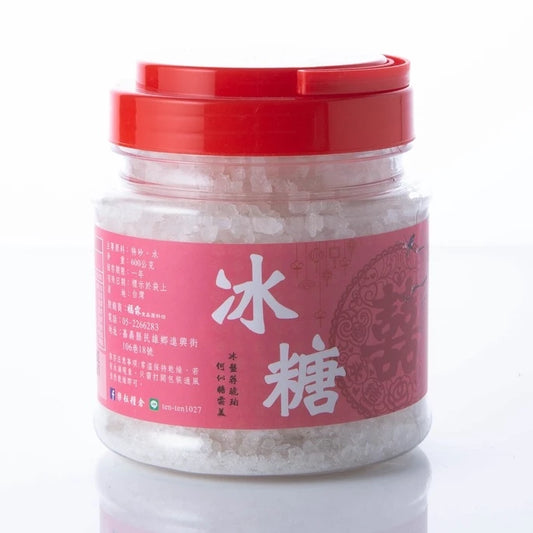 福霖食品 樂耘糧倉 傳統冰糖 600g 無漂白、古法吊線冰糖，品質純淨，製作果醬不減水果風味