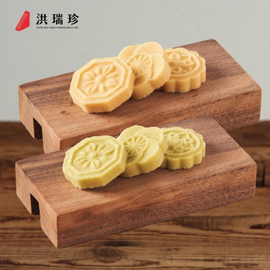 【洪瑞珍Since1947】古早味糕點 綠豆糕/杏仁糕(240g/24入)