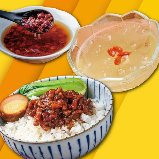 鬍鬚張 麻辣點點甜盒6包裝 (霸王麻瘦*3.冰糖銀耳*2.黑糖紅豆*1)