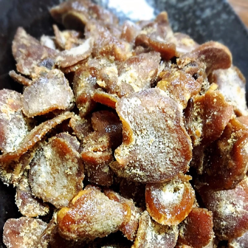 福霖食品 樂耘糧倉 阿里山切片薑糖 超辣黃肉薑 生薑切片黑糖蜜煉手工炒製(150g*包)
