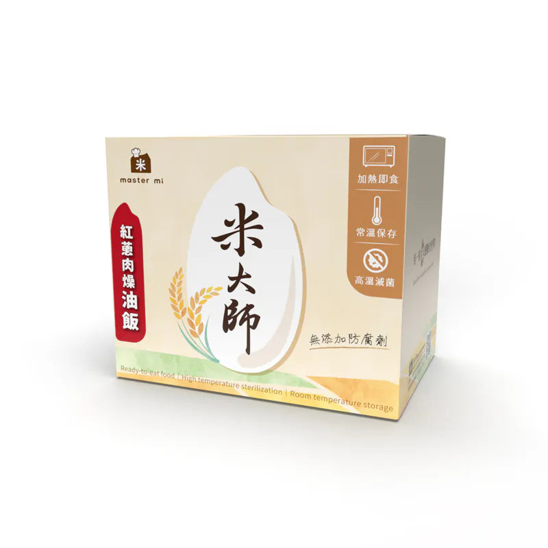 米大師 master mi 紅蔥肉燥油飯 (220gx6包/盒)
