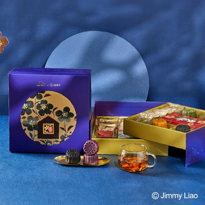 【喜憨兒×幾米】月夜繁花雙層旋轉禮盒(A+) 中秋‼️預購商品: 09.01.25開始出貨‼️