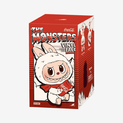 🆓🎁贈品(08.27.25)🎁下單滿$168.00➕贈品(限時限量)🎁(正版)Pop Mart 泡泡瑪特 THE MONSTERS 可口可樂系列-搪膠臉盲盒未拆盲盒 隨機出貨(1入)