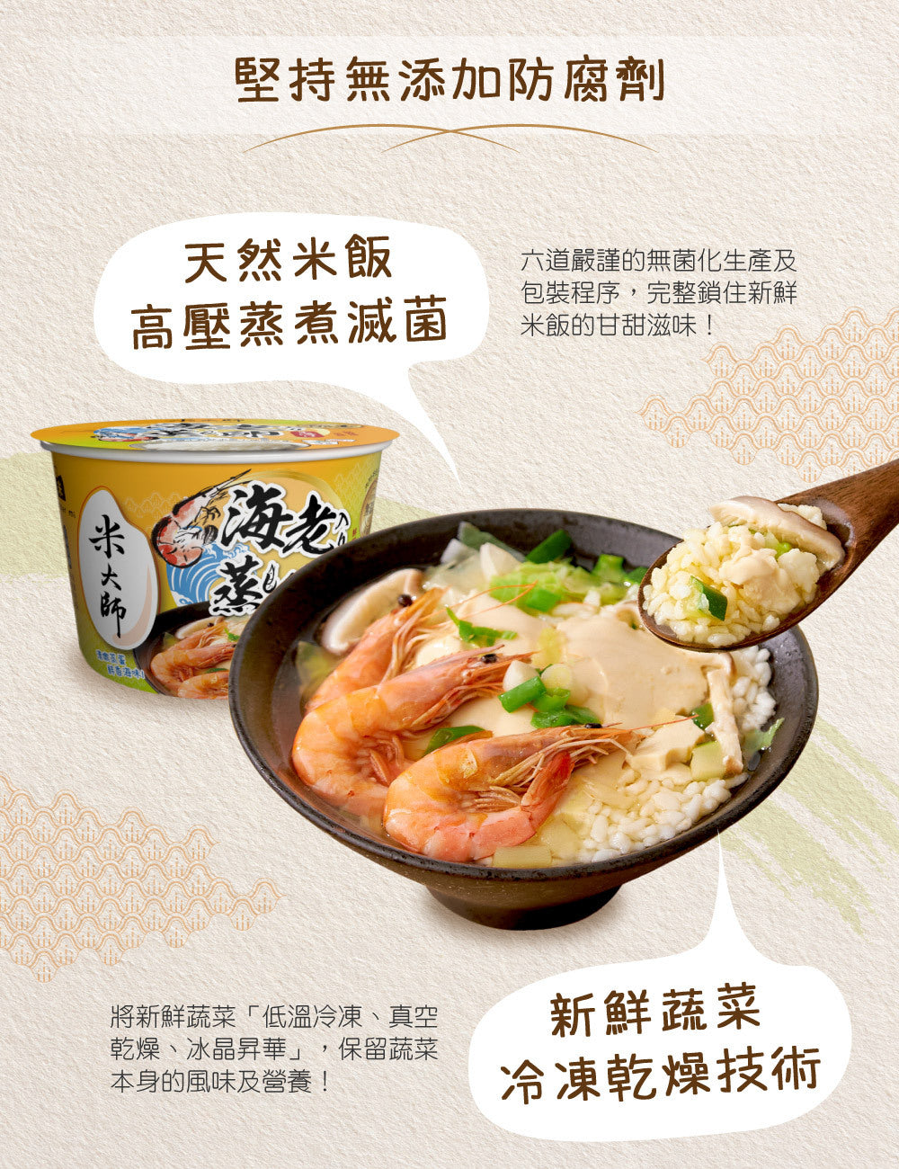 米大師 master mi 湯泡飯-綜合12入組 (12碗/箱)