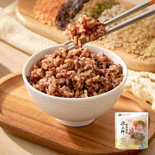 米大師 master mi 常溫熟飯-紅藜纖穀飯 (180g/包)