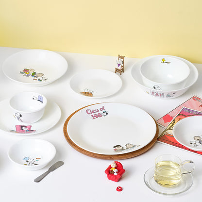 【美國康寧 CORELLE】SNOOPY BRUNCH 4件式拉麵碗組-D01