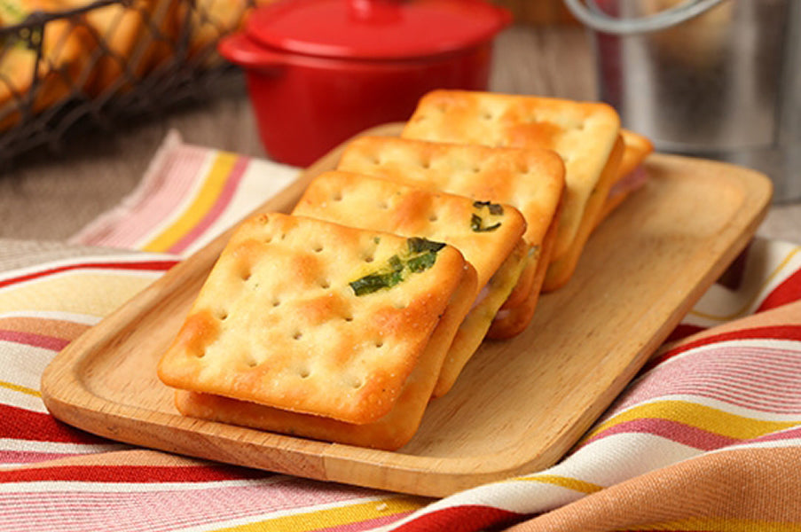 牛軋本舖 牛軋糖夾心餅-10片裝-青蔥餅-蔓越莓(10片*2盒/共20片)