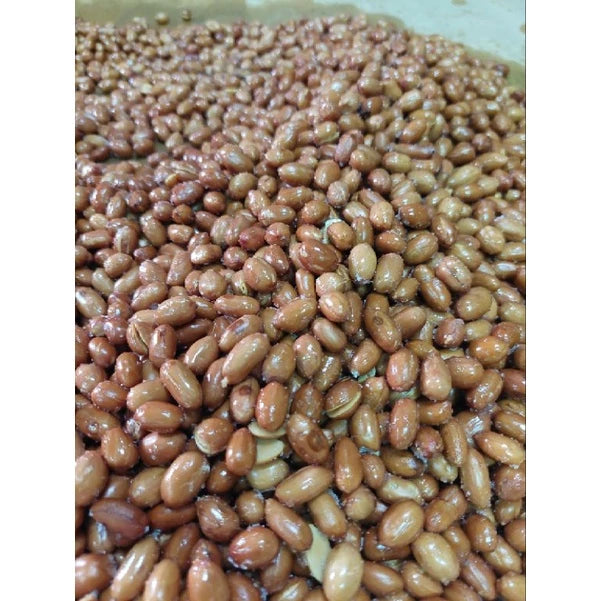 【新東勢麻油花生店】炸鹹花生，台灣特選花生，百年老店柴燒製作(400g*罐)