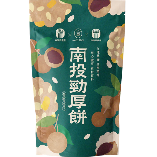 一口宜口 勁厚餅-桂圓香米(10入*包)