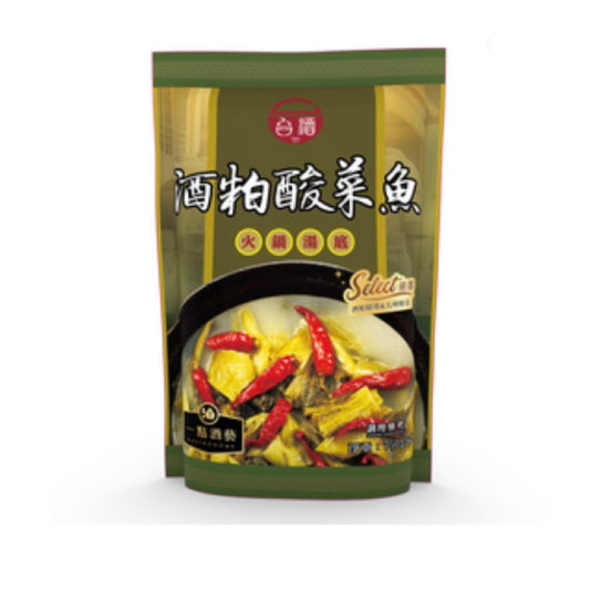 🈹檔期促銷 | 鴨血+滿漢+味味一品+台酒 大集合 ~ 【台酒】酒粕酸菜魚風味火鍋湯底調理包(750g)