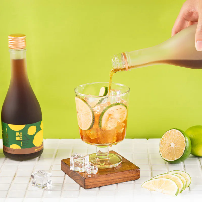檸檬生存指南 【新裝上市】元氣檸檬｜微酵鮮檸果醋(300ml*瓶)