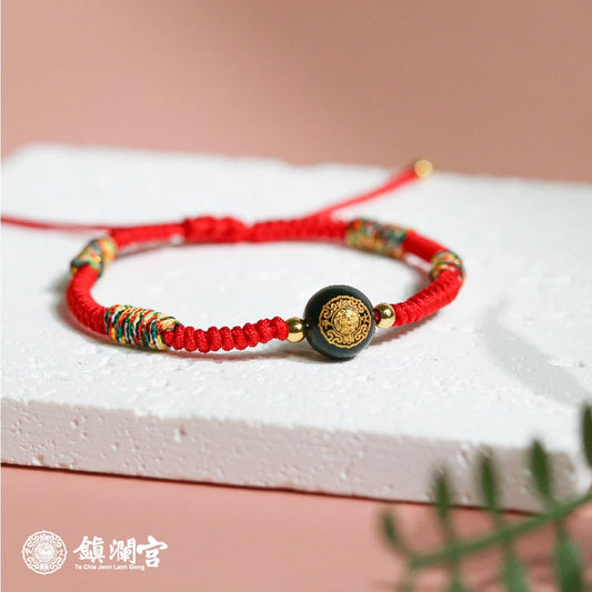 【鎮瀾宮×天后】活力寶寶守護平安手繩｜紅色(1入)