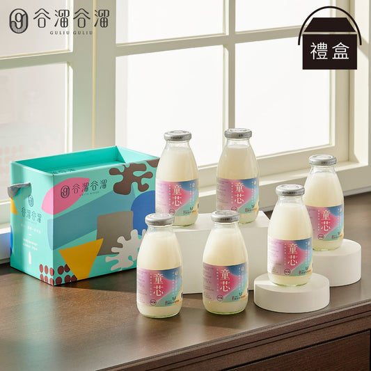 谷溜谷溜 童芯(６入有機益生菌米湯)(禮盒裝)