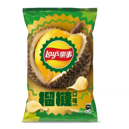 【Lay’s 樂事】榴槤口味洋芋片(70g*2包)