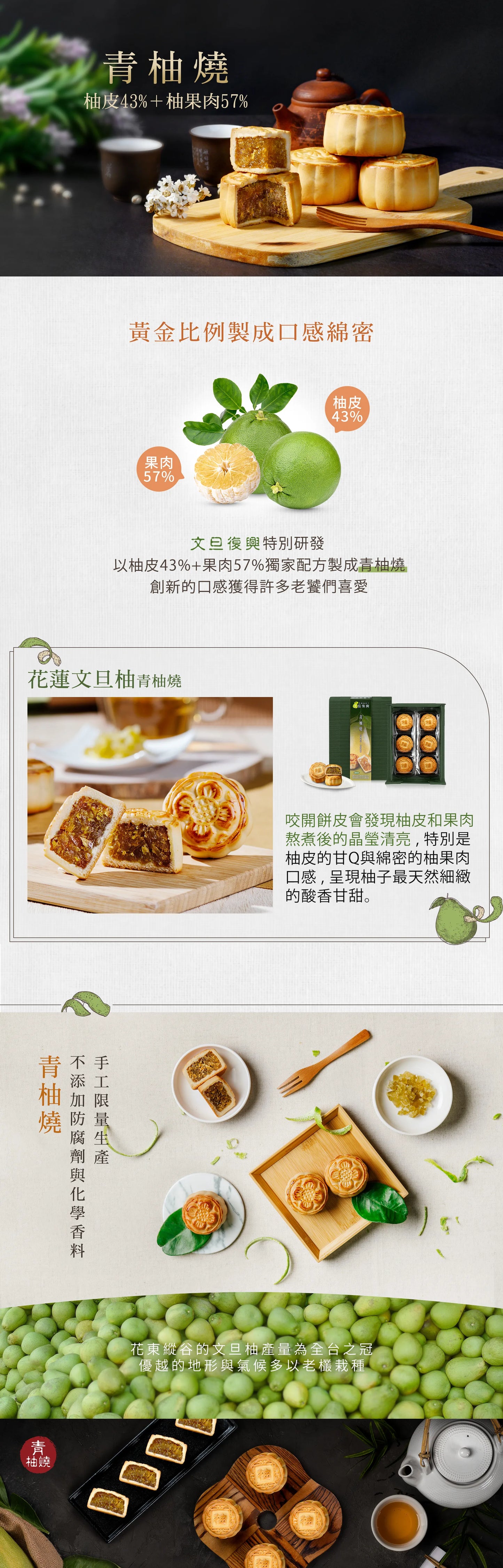鳳梨灣 青柚燒(6入*盒)