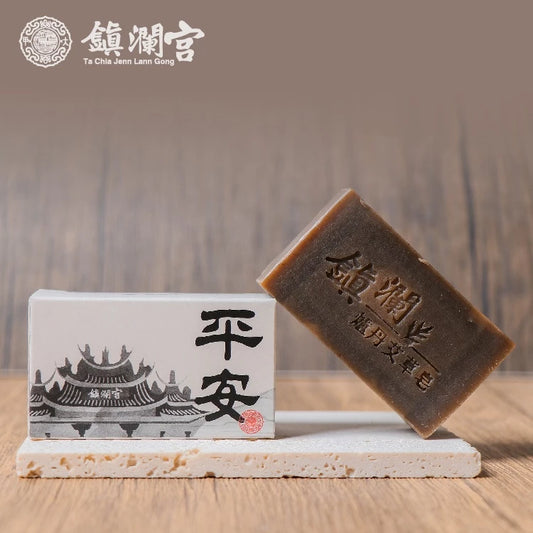 【鎮瀾宮】平安．爐丹艾草皂(1入)