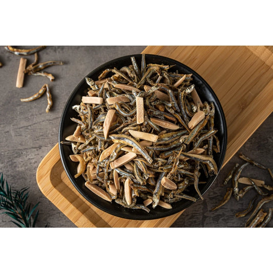 【澎玉191】 杏仁小魚、純小魚 | 酥脆美味(180g)