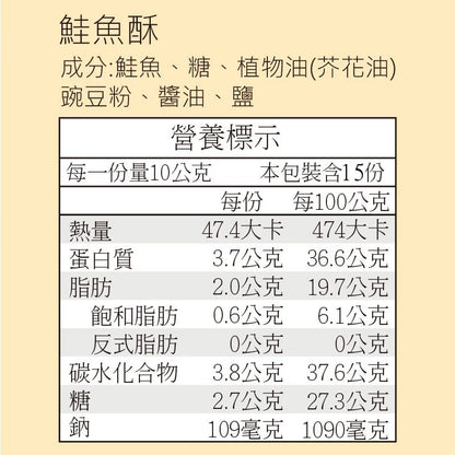 【丸文食品】花都嘉年華禮盒旗魚穌150g1罐/鮭魚穌150g1罐~魚酥口感綿密