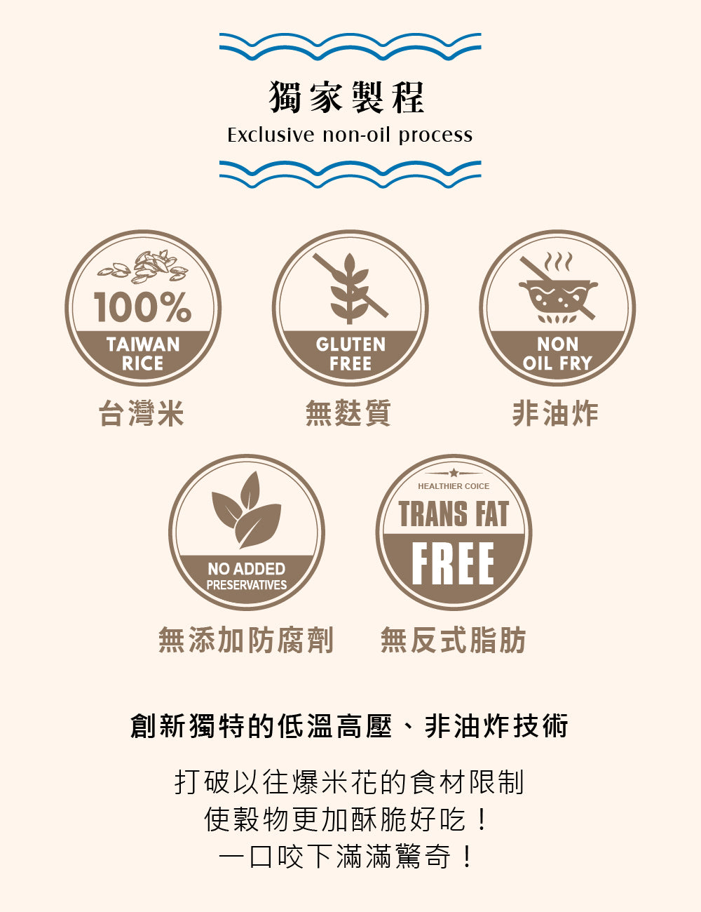 米大師 Master Mi - 星米花-蒜香起司 30g