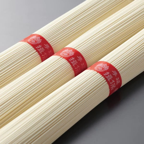 【度小月】 揖保乃糸 手延素麵 上級品(紅色帶) 150g｜手工製造