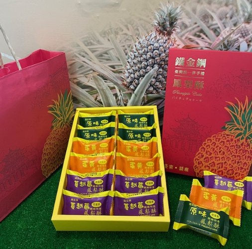 關廟鐵金鋼鳳梨酥 12入禮盒-綜合