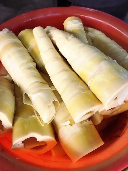 福霖食品 樂耘糧倉 來自竹山自家園子麻竹筍 手工麻竹筍尾乾
