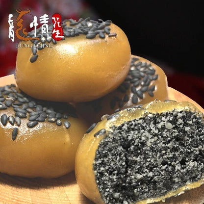 【龍情】QQ地瓜球-黑芝麻口味(300g*包)