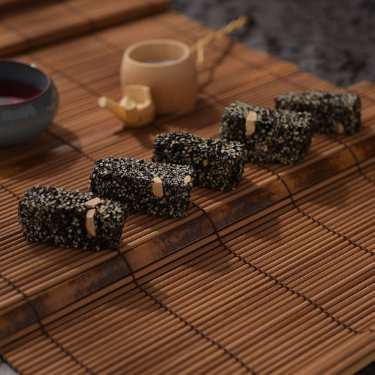 布田食品 艋舺老爐火花生糖 布田芝麻糖(300g*包)