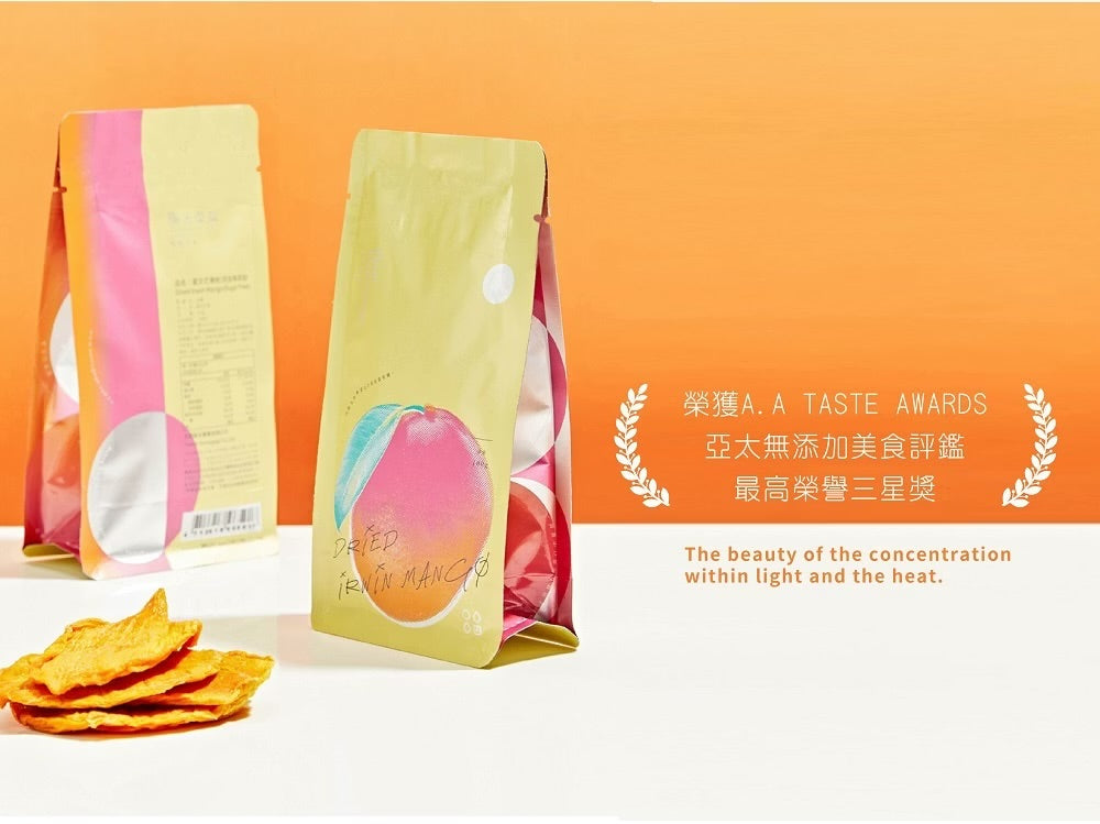 陽光菓菓 零添加｜愛文芒果乾