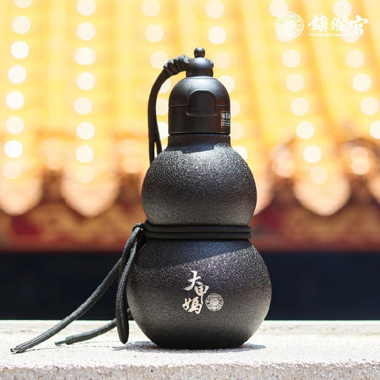 【鎮瀾宮】葫蘆保溫瓶保溫保冷316不鏽鋼水壺(1入)