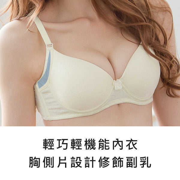 YURUBRA QQ糖。軟鋼圈無痕少女內衣 B罩
