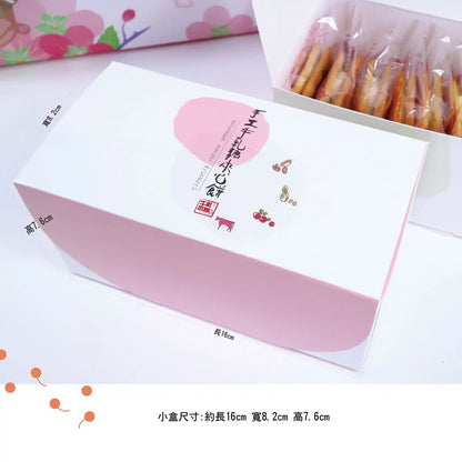 牛軋本舖 牛軋本舖花花禮盒-青蔥餅(植物五辛素)-綜合40片裝(原味20/蔓越莓10/花生5/咖啡5)