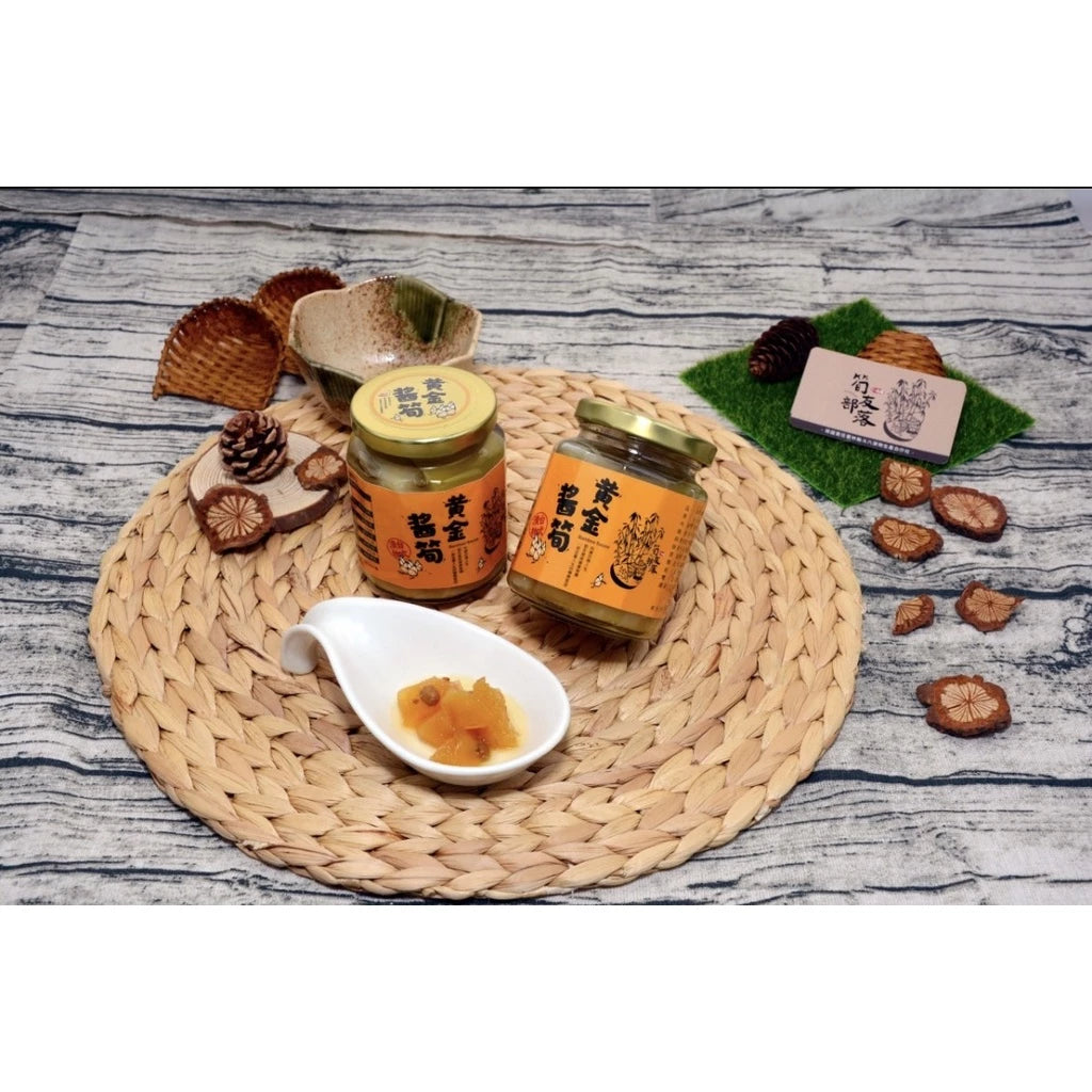 【筍友部落】優惠中古坑大埔-黃金醬《榮獲2019年雲林良品十大伴手禮》(350g*罐)