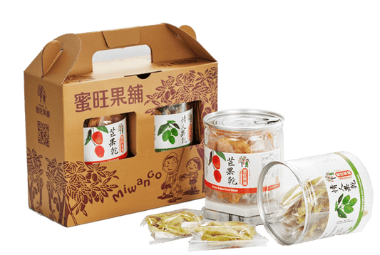 蜜旺果舖 愛文情人双罐禮盒(150g*2罐)