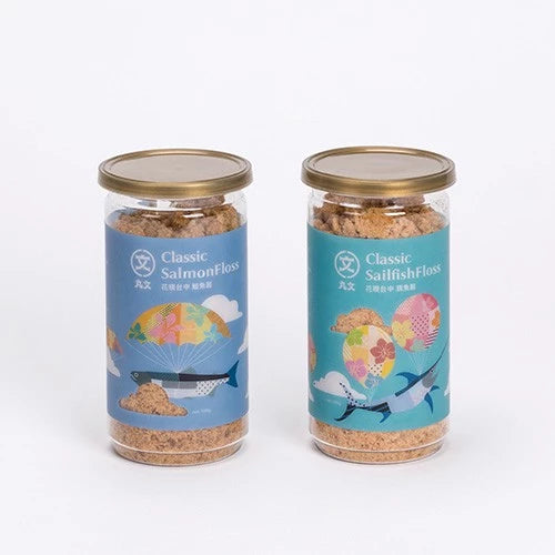 【丸文食品】花都嘉年華禮盒旗魚穌150g1罐/鮭魚穌150g1罐~魚酥口感綿密