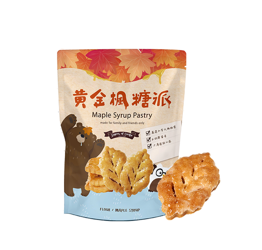 台灣優格餅乾學院 黃金楓糖派(230g*包)