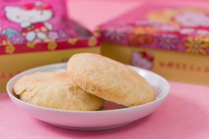 紅櫻花【三麗鷗授權】Hello Kitty 錢兔似錦禮盒 - 太陽餅10入
