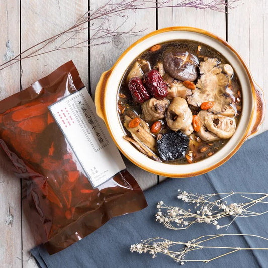 新譯漢方 九蒸九曬十全雞｜藥膳養生料理包 See In Herb BODY HEALING HERBAL SOUP(60g/100g)