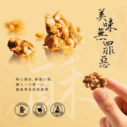 蕎拉燕麥【The Chala】屏大 薄鹽醬燒一口酥(150g*包)