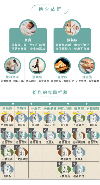 谷溜谷溜 極品石斑粥(8入裝)(禮盒裝)