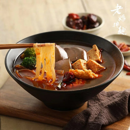 🈹檔期促銷 | 鴨血+滿漢 大集合 ~ 老媽拌麵麻辣鴨血寛粉 (特款商品)(1人份)