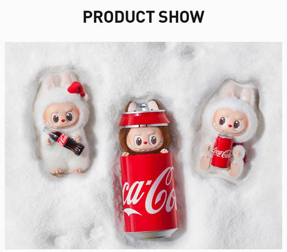 🆓🎁贈品(08.27.25)🎁下單滿$168.00➕贈品(限時限量)🎁(正版)Pop Mart 泡泡瑪特 THE MONSTERS 可口可樂系列-搪膠臉盲盒未拆盲盒 隨機出貨(1入)