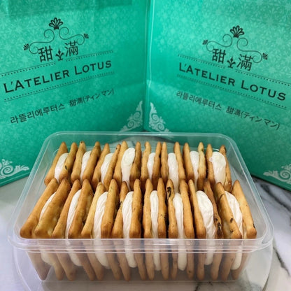 甜滿 香蔥牛軋餅 永康街排隊名店 L'ATELIER LOTUS(16入*盒)