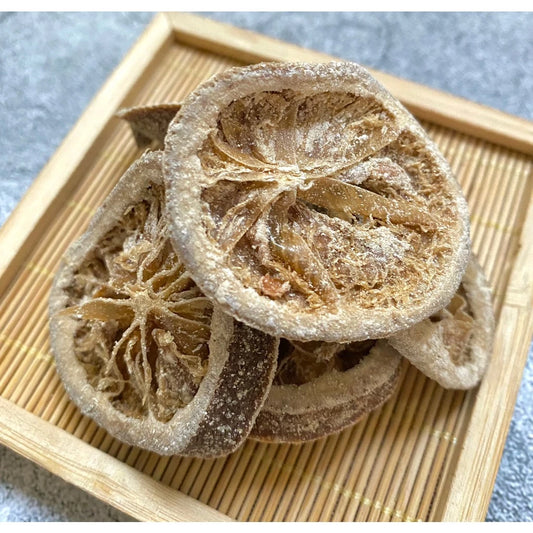 澎玉191｜【花果沖泡飲系列】鹹檸檬片150克 | 秘製獨特川貝風味(150g*包)