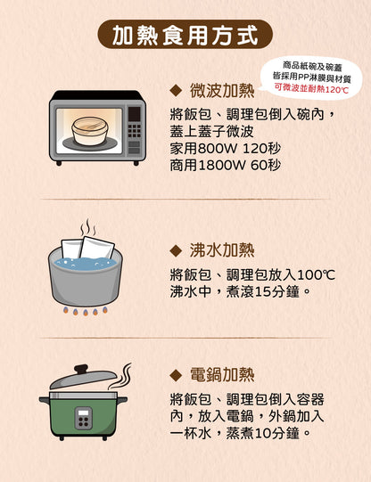 米大師 master mi 免煮快餐-台式筍香控肉燴飯(400g*入)