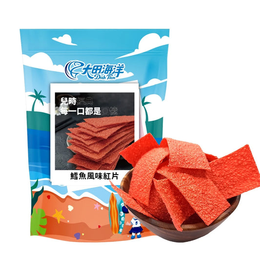 【大田海洋】 鱈魚風味紅片 500g