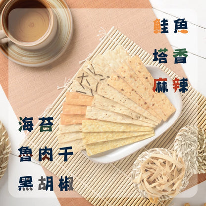 【大田海洋】 鱈魚風味切片6種風味 180g